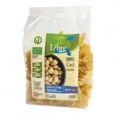 Libre BIO bezglutēna turku zirņu makaroni Fusilli, 250g